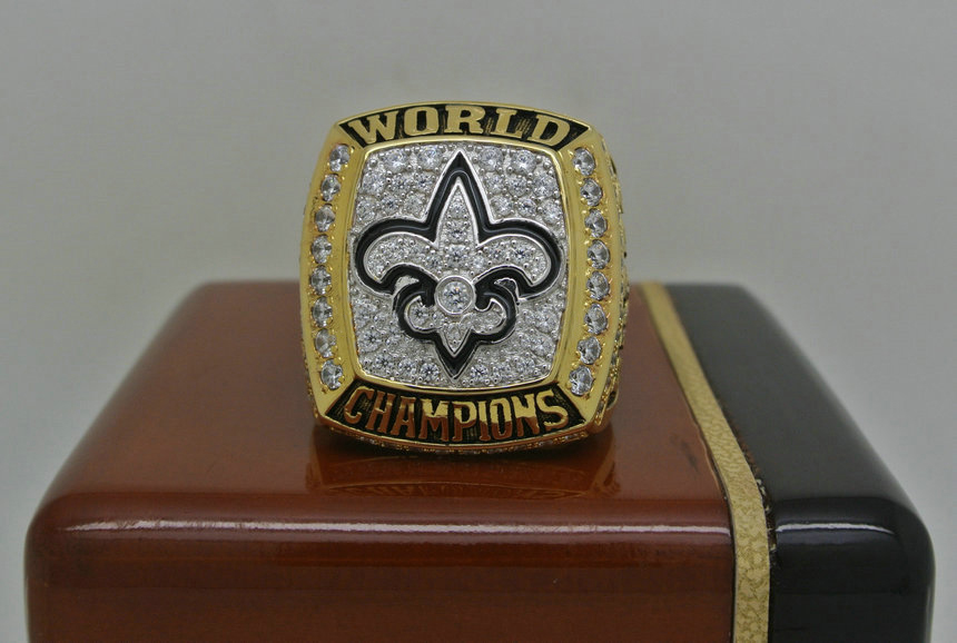 2009 Super Bowl XLIV New Orleans Saints Drew Brees Championship Ring