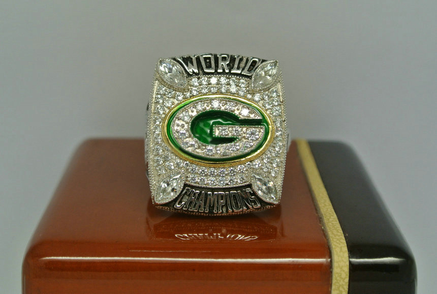 2010 Super Bowl XLV Green Bay Packers Aaron Rodgers Championship Ring