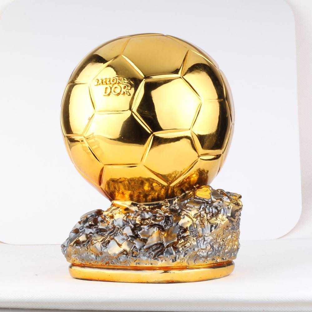 Ballon d'Or Football World Player of the Year Trophy Resin