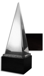 The American Music Awards Crystal Pyramid Trophy by AMAs